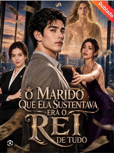 Capa da minissérie O Marido que Ela Sustentava Era o Rei de Tudo