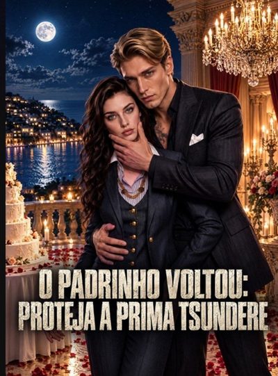 Capa da minissérie O Padrinho Voltou Proteja a Prima Tsundere