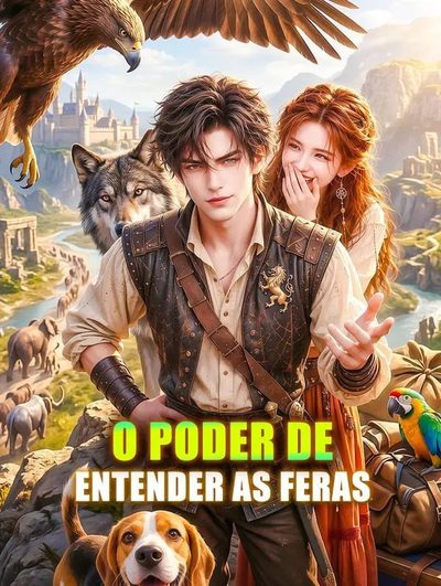 Capa da minissérie ☄️ o Poder de Entender as Feras