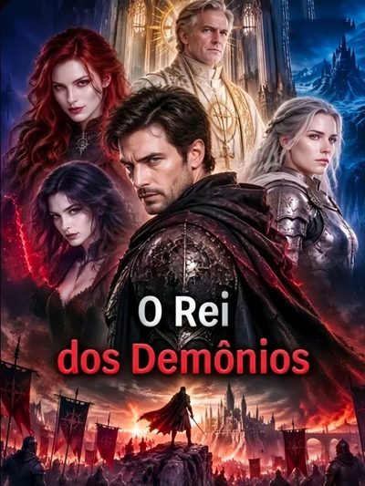 Capa da minissérie ☄️ o Rei dos Demônios
