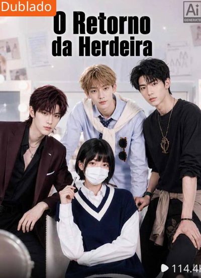 Capa da minissérie O Retorno da Herdeira -