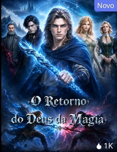 Capa da minissérie ✨ o Retorno do Deus da Magia
