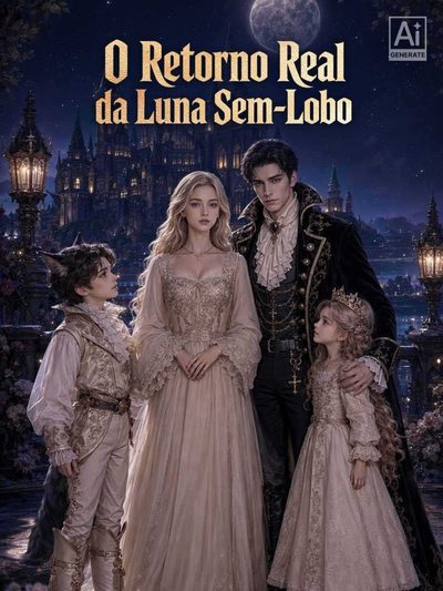 Capa da minissérie O Retorno Real da Luna Sem-lobo