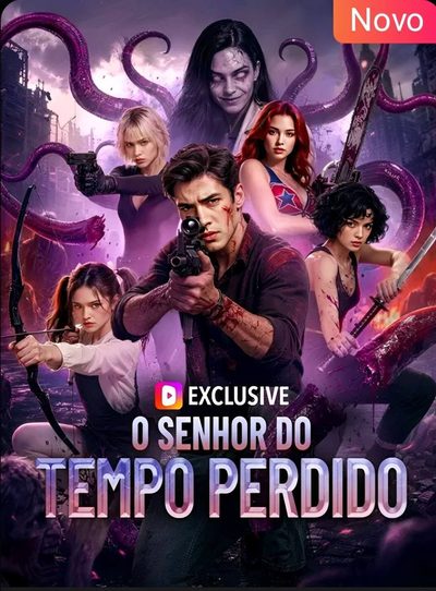 Capa da minissérie O Senhor do Tempo Perdido