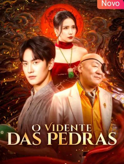 Capa da minissérie O Vidente das Pedras