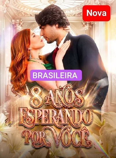 Capa da minissérie Oito Anos Esperando por Você Brasileira
