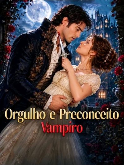 Capa da minissérie ORGULHO E PRECONCEITO VAMPIRO - Pride & Prejudice: Vampire Hunter
