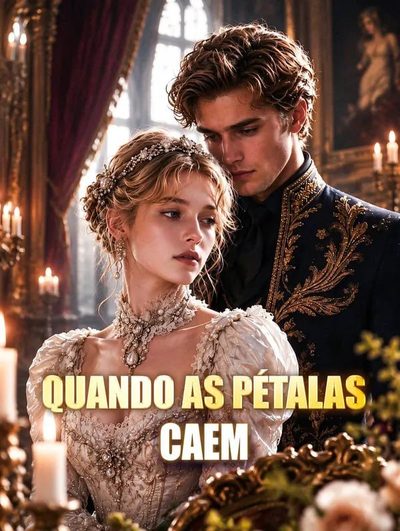 Capa da minissérie Quando as Pétalas Caem