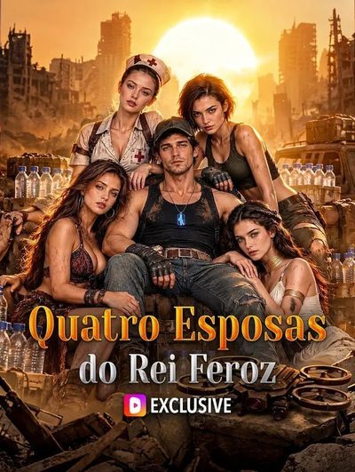 Capa da minissérie Quatro Esposas do Rei Feroz