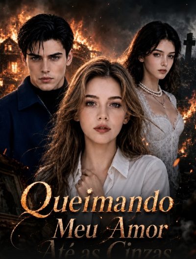 Capa da minissérie Queimando Meu Amor Até as Cinzas