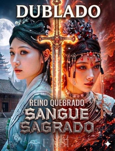 Capa da minissérie Reino Quebrado Sangue Sagrado
