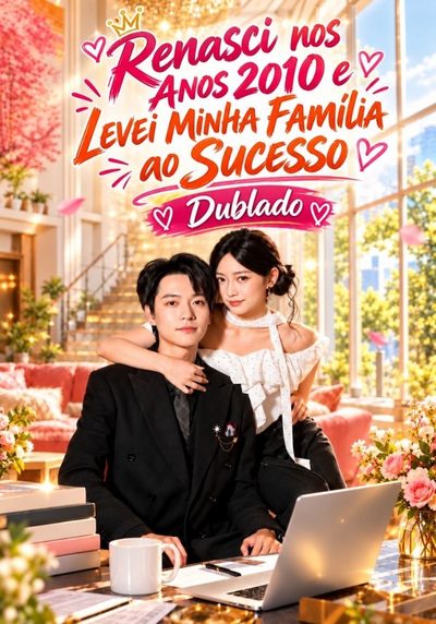 Capa da minissérie Renasci Nos Anos 2010 e Levei Minha Família ao Sucesso