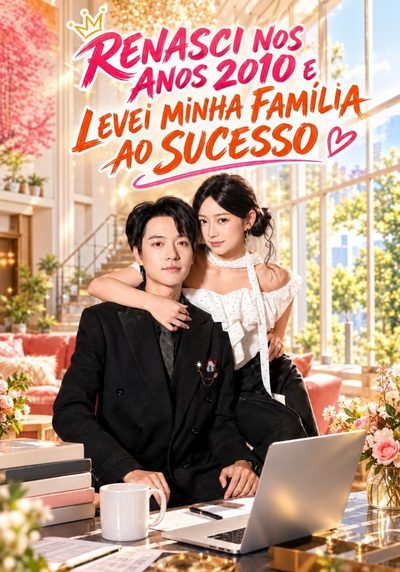 Capa da minissérie Renasci Nos Anos 2010 e Levei Minha Família ao Sucesso