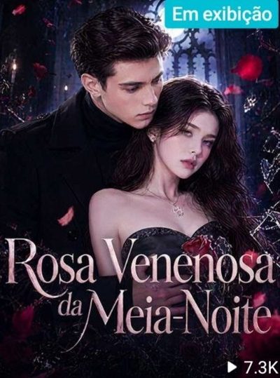 Capa da minissérie Rosa Venenosa da Meia-noite