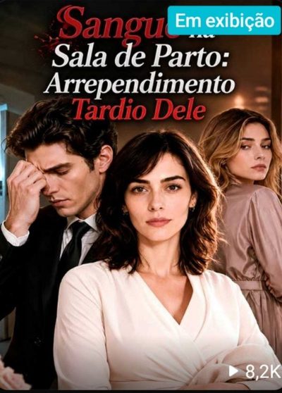 Capa da minissérie Sangue na Sala de Parto Arrependimento Tardio Dele
