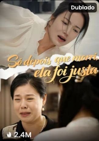 Capa da minissérie Só Depois que Morri, Ela Foi Justa