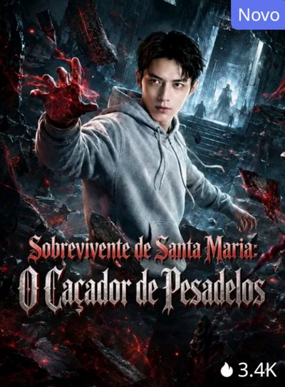 Capa da minissérie Sobrevivente de Santa Maria: o Caçador de Pesadelos Dublado