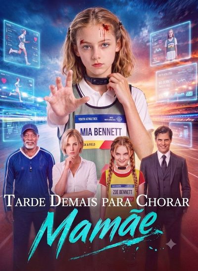 Capa da minissérie Tarde Demais para Chorar Mamãe -