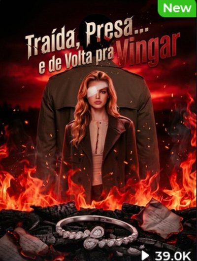 Capa da minissérie Traída, Presa... e de Volta Pra Vingar