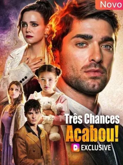Capa da minissérie Três Chances Acabou!