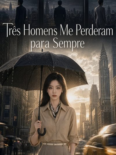 Capa da minissérie Três Homens Me Perderam para Sempre
