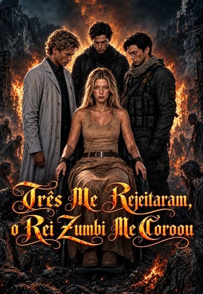 Capa da minissérie Três Me Rejeitaram,o Rei Zumbi Me Coroou