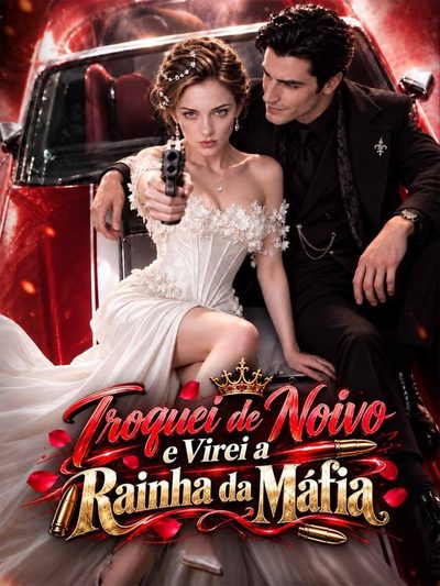 Capa da minissérie Troquei de Noivo e Virei a Rainha da Máfia