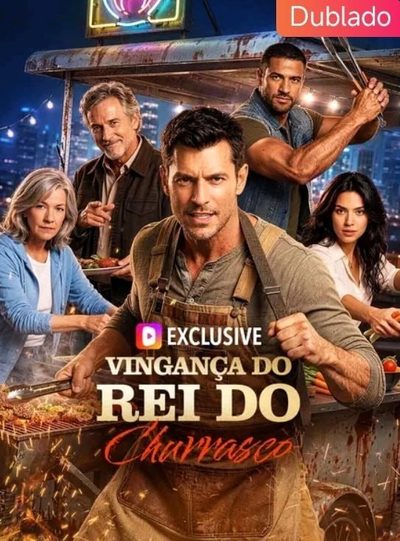 Capa da minissérie Vingança do Rei do Churrasco